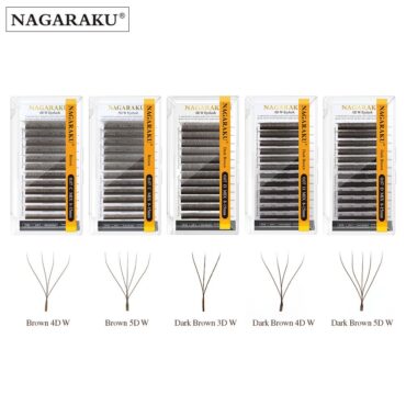 NAGARAKU 5D W DARK BROWN