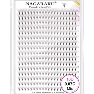 NAGARAKU Abanicos Pre-armados